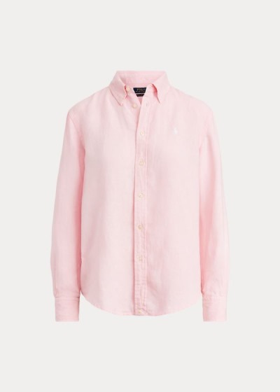 Women's Polo Ralph Lauren Linen Shirts | 075634JOW